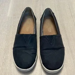 Toms Shoes Toms Womens Black Shoe Size Poshmark